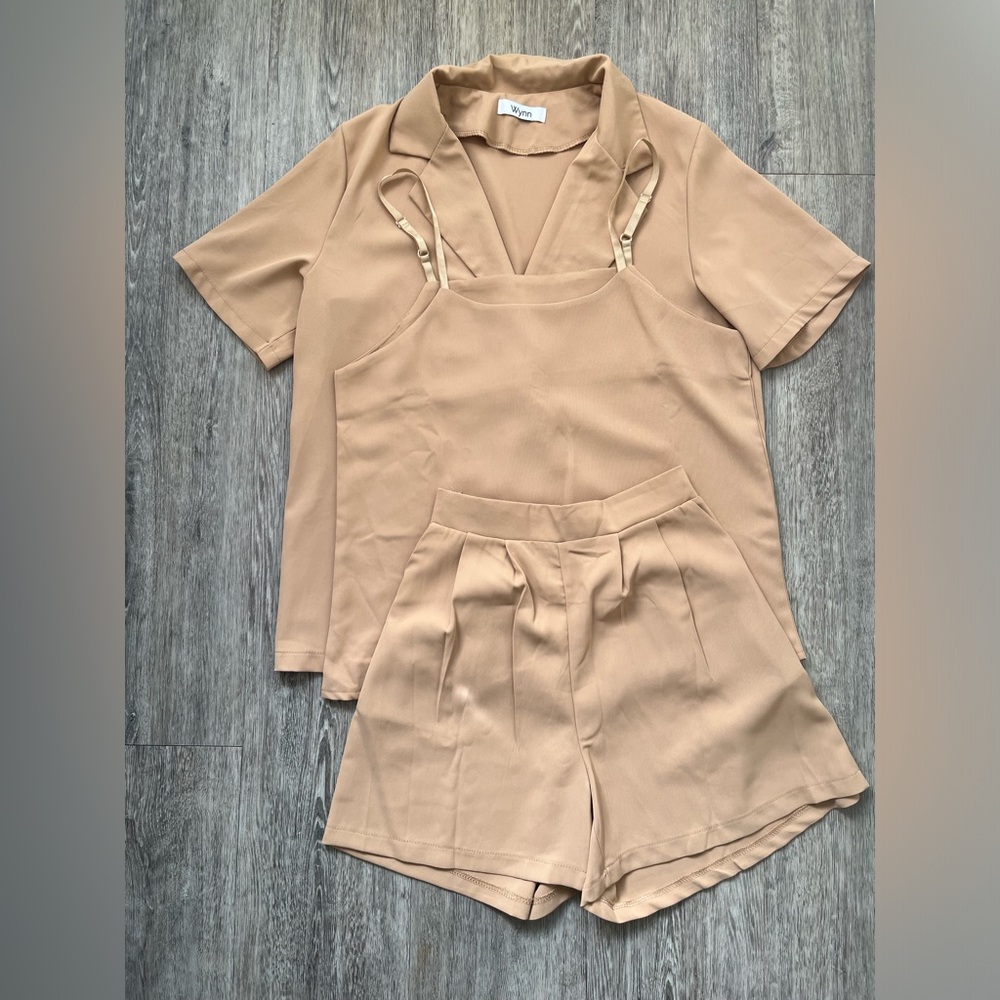 3 Piece Short Set
